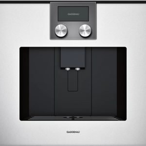 Aparat za espresso kavu automatski, srebrna staklena, Gaggenau serija 200
